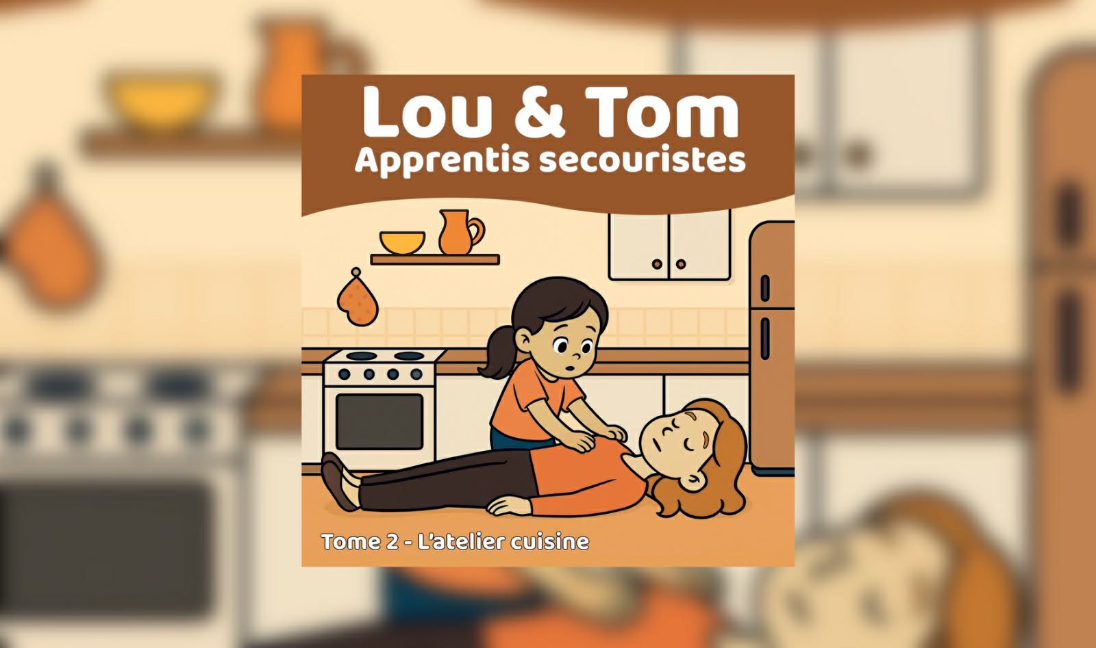 Lot livres enfants "Lou & Tom, apprentis secouristes"