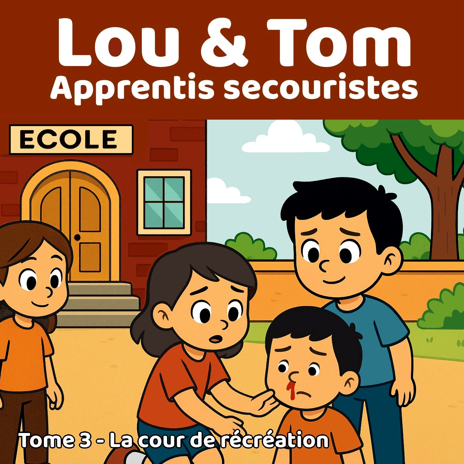 Tome 3 - Lou & Tom, apprentis secouristes - La cour de récréation