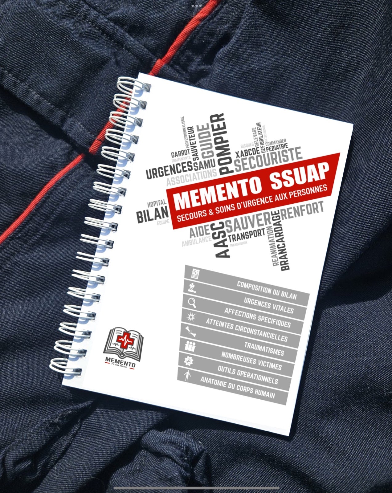 Memento SSUAP - Secours & soins d’urgence aux personnes (frais de port inclus)
