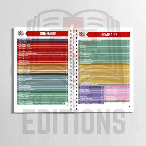 Memento SSUAP - Secours & soins d’urgence aux personnes (frais de port inclus)