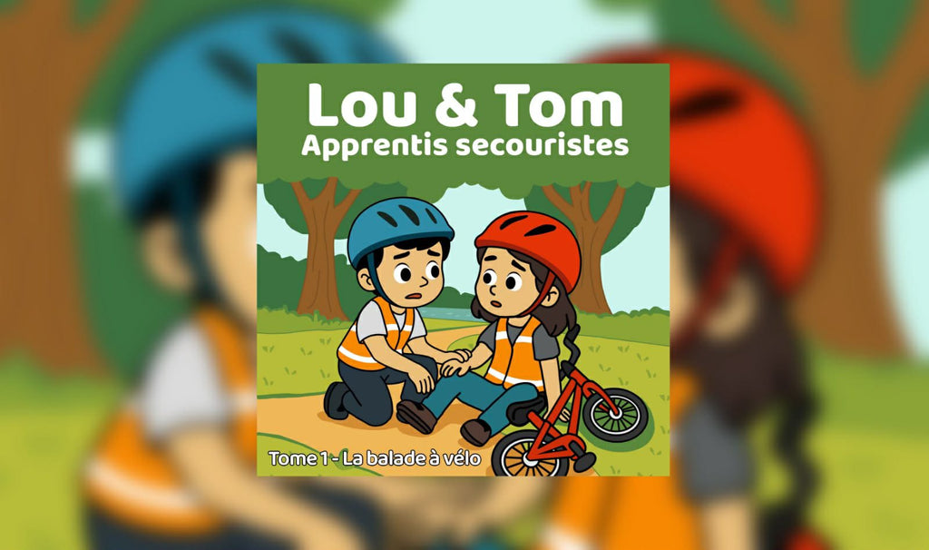 Lot livres enfants "Lou & Tom, apprentis secouristes"